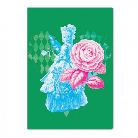A5 notebook - Le Jardin des Secrets (Pop Marie-Antoinette)
