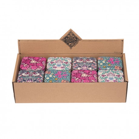 William Morris (Hyacinth) - Pocket tins 4 asst (24)