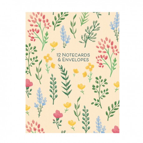 Notecard wallet - Enchanted Garden