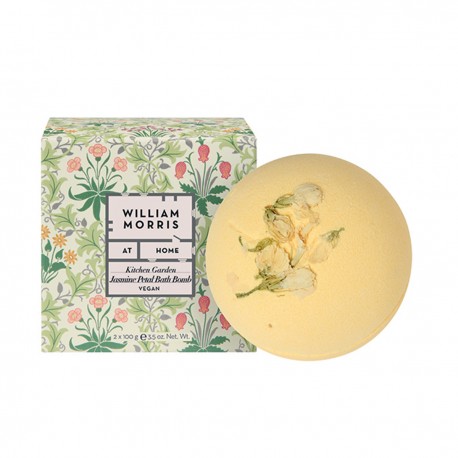 2 bath fizzer 100g - William Morris (Kitchen Garden)