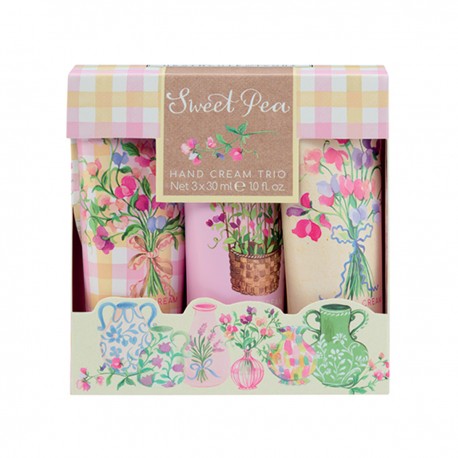 Hand Cream Trio 3x30ml - Sweet pea