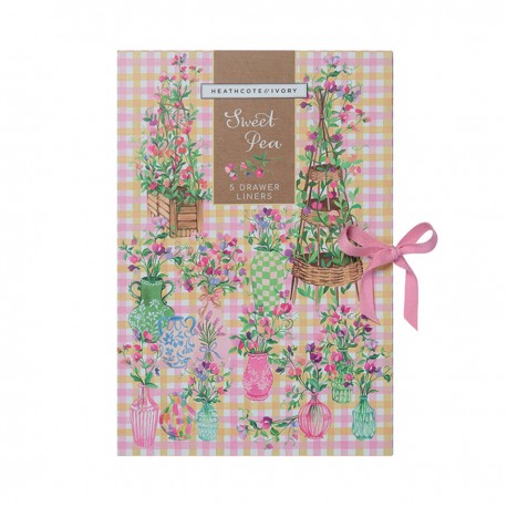 Feuilles de papier parfumé - Sweet pea