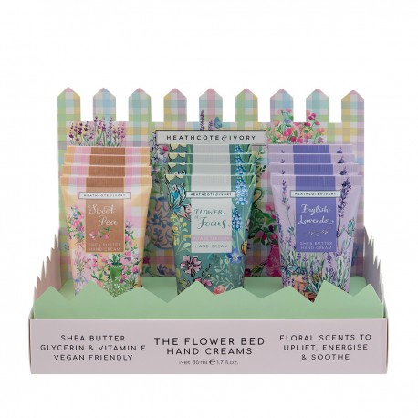 Display 12 hand creams 50ml - Sweet pea