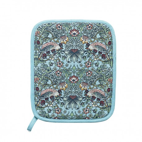 Pot Holder - Strawberry Thief Blue