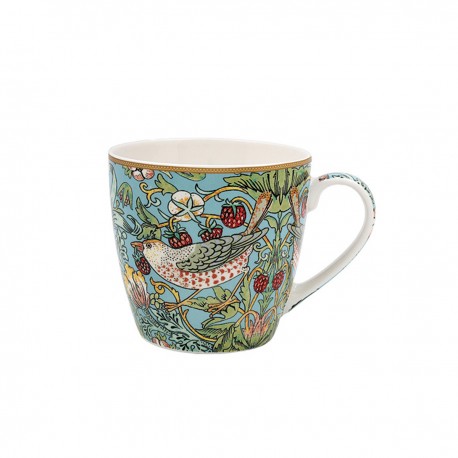 Breakfast mug - Strawberry Thief Blue