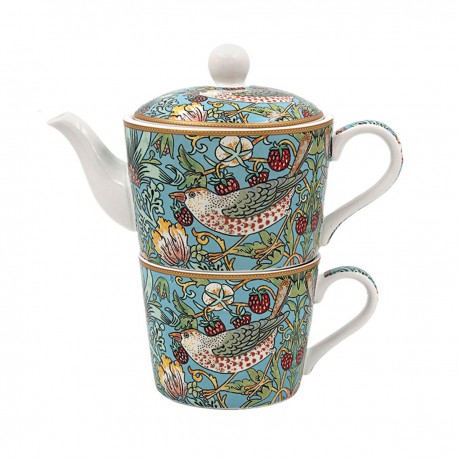 Egoïste en porcelaine - Strawberry Thief Blue