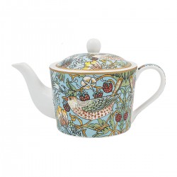 Teapot - Strawberry Thief Blue