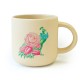 Mug céramique rond beige 350ml - Le Jardin des Secrets (Pop)