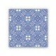 Pochette de 20 serviettes cocktail - Indigo Seas