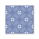 Luncheon napkin - Indigo Seas