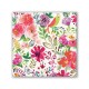 Serviettes en papier carrées 'Confetti'