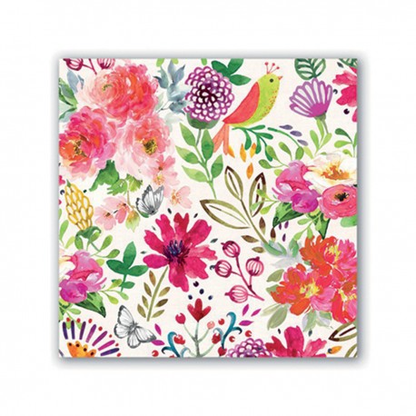 Serviettes en papier carrées 'Confetti'