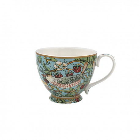 Mug in porcelain - Strawberry Thief Blue