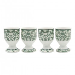 Set of 4 egg cups assorted - Acorn
