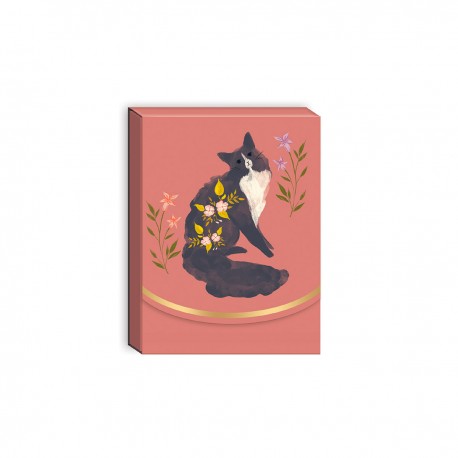 Pocket notepad - Black cat