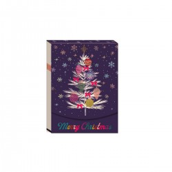 Christmas pocket notepad - Bright Tree