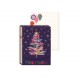 Christmas pocket notepad - Bright Tree