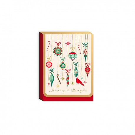 Pocket carnet de notes aimanté Noël - Ornament