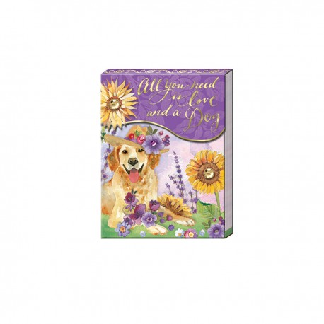 Pocket Notepad - Sunflower Retriever