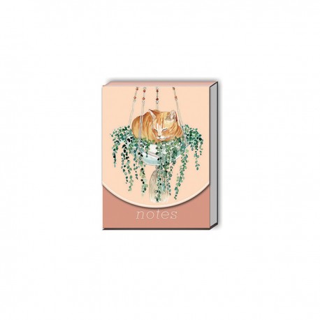 Pocket notepad - Houseplant Tabby