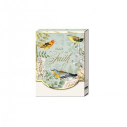 Pocket notepad - Faith Birds