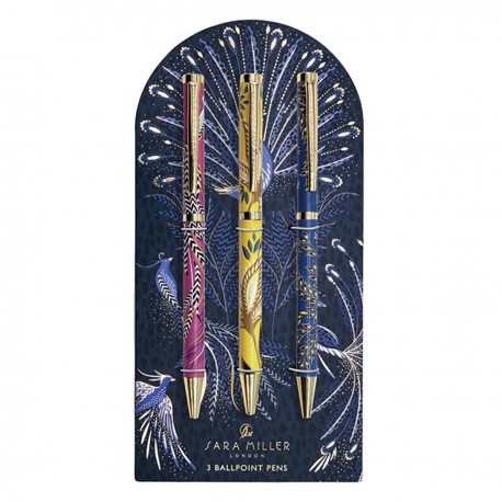 Set 3 pens - Sara Miller London (Birthday Collection)