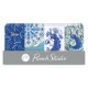 Foldover notepad prepack - Azure Peacock