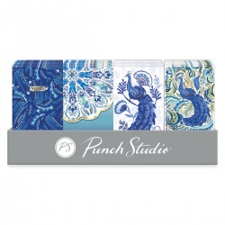 Foldover notepad prepack - Azure Peacock
