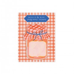 Die cut stocky notepads - Sip & Savor (Pepper Jam)