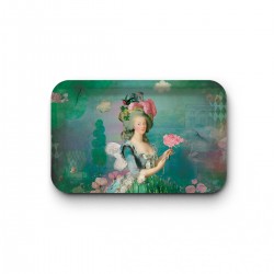 Kraft tray (brillant 28x18 cm) - Le Jardin des Secrets