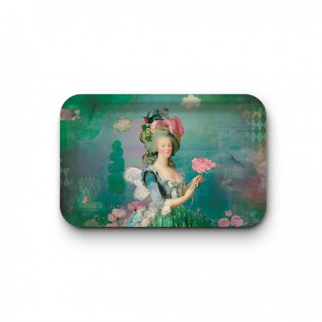 Kraft tray (brillant 28x18 cm) - Le Jardin des Secrets