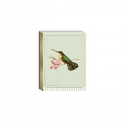 Pocket carnet de notes aimanté - Ephemeral Garden (Hummingbird)