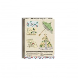 Pocket carnet de notes aimanté - Regalia (Yellow Dress)