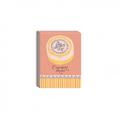Pocket carnet de notes aimanté - Mediterranea (Camembert)