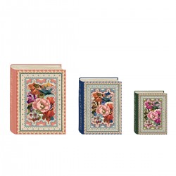 Large book box set 3 - Floral Frame