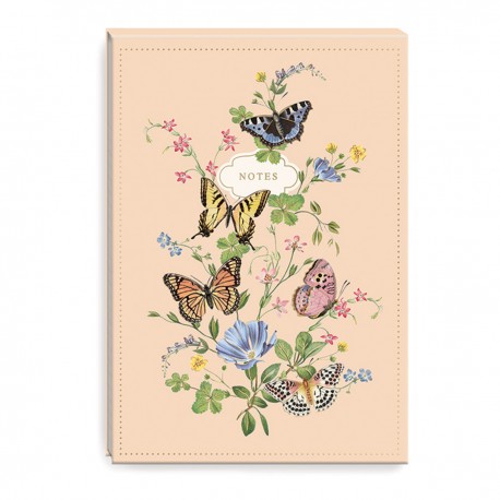 Flip-top notepad - Ephemeral Garden (Butterfly)