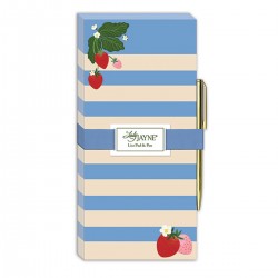 Bloc shopping aimanté & stylo - Fruit & Fleur (Strawberries)