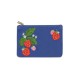 Trousse brodée MM - Fruit & Fleur (Strawberries)