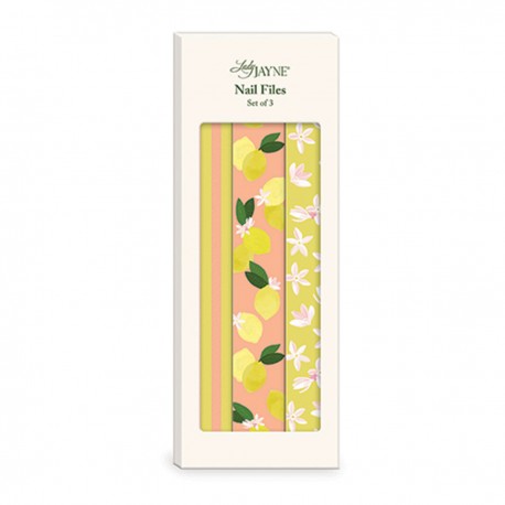 Emery boards - Fruit & Fleur (Lemons)