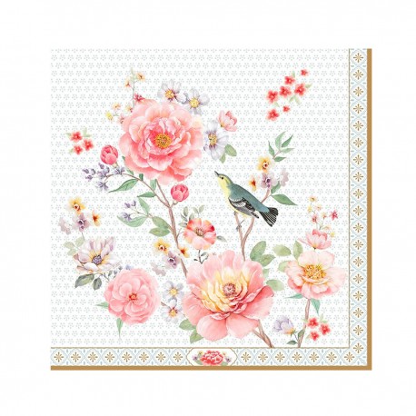 20 Serviettes en papier - A Day in the Garden