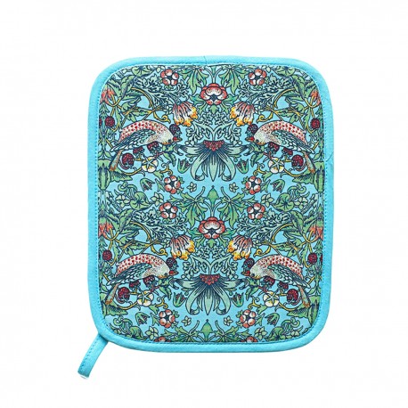 Pot Holder - Strawberry Thief Blue