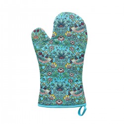 Gant de four - Strawberry Thief Blue