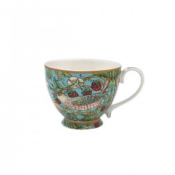 Tasse à thé en porcelaine - Strawberry Thief Blue