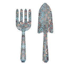 Garden tool set - Strawberry Thief Blue