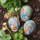 Set de 12 oeufs 12 cm en papier maché (3 assortis) - Peter Rabbit