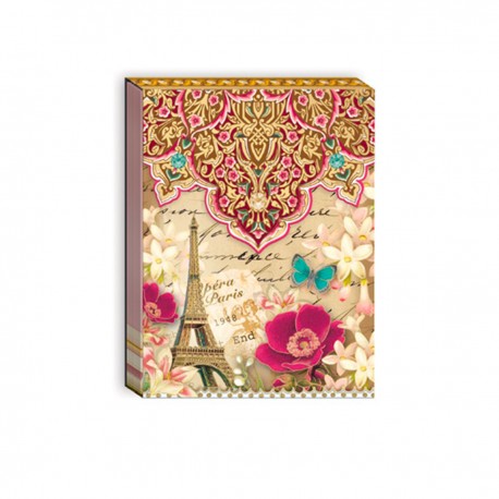 Pocket carnet de notes aimanté - Eiffel Tower