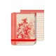 Pocket Carnet Notes (élastique rouge) 'Toile'