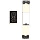 Long notepad (black lace)- Luxe Lace