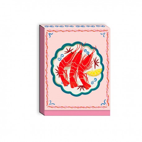Pocket notepad - Mediterranea (Prawns)