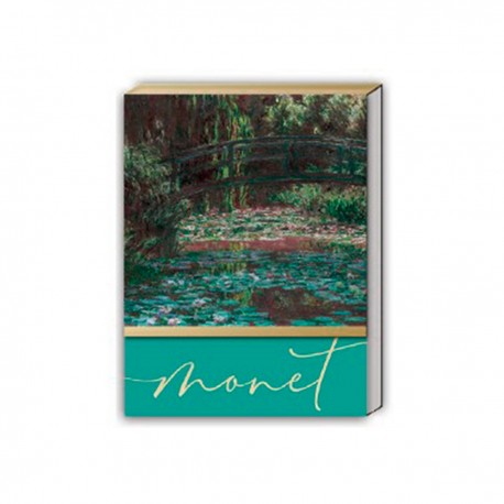 Pocket carnet de notes aimanté - Pont Japonais Monet
